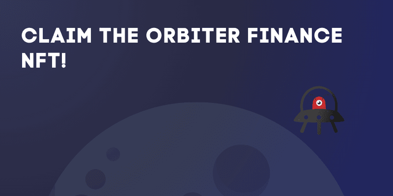 How To Earn The Orbiter Finance NFT