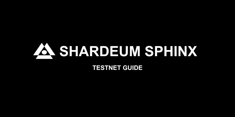 How To Interact With Shardeum Sphinx Testnet