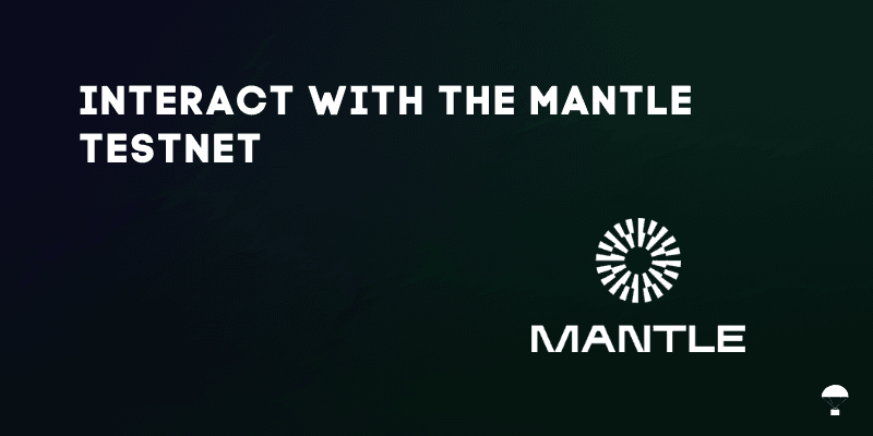 How To Interact With The Mantle Testnet