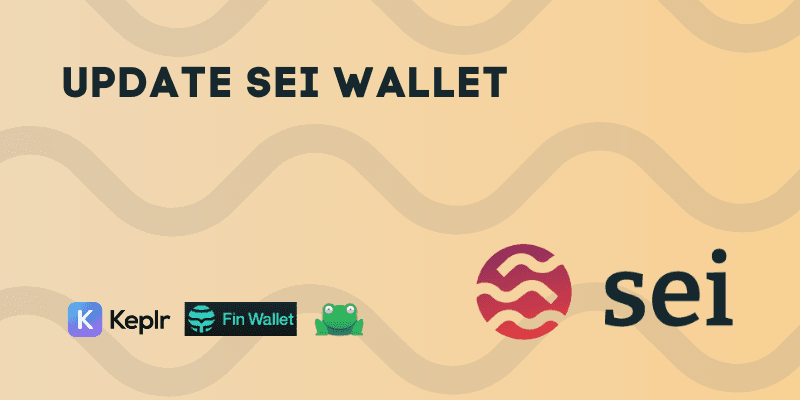 How To Update Any Sei Wallet in Chrome