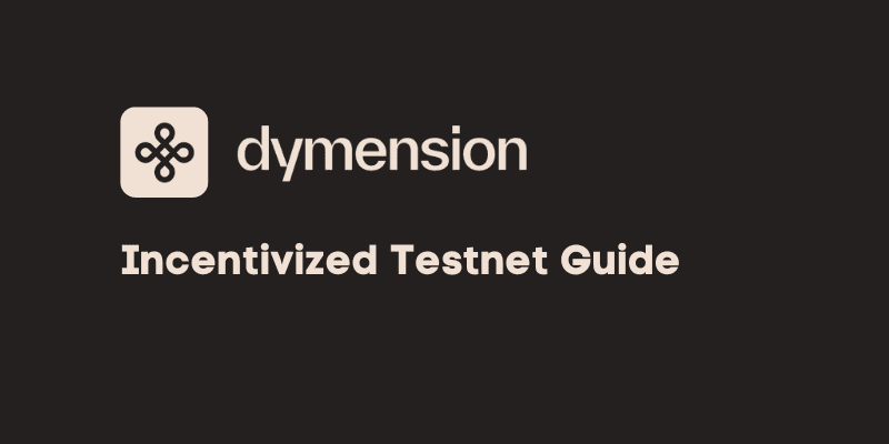 Interact With The Dymension Testnet