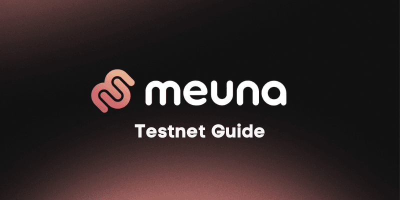 Interact With The Meuna Testnet