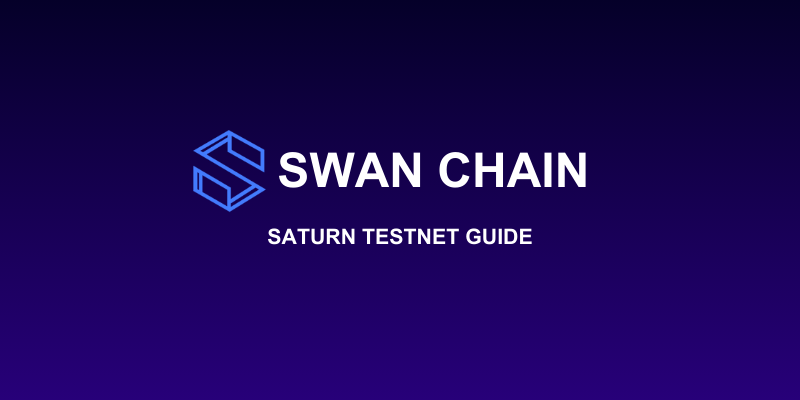 How To Interact With The Swan Saturn Testnet