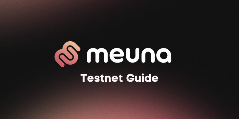 Interact With The Meuna Testnet